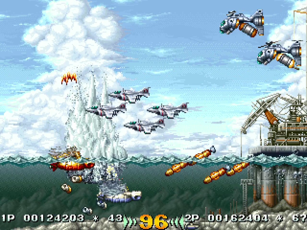 There’s a lot of explosions going on in this game