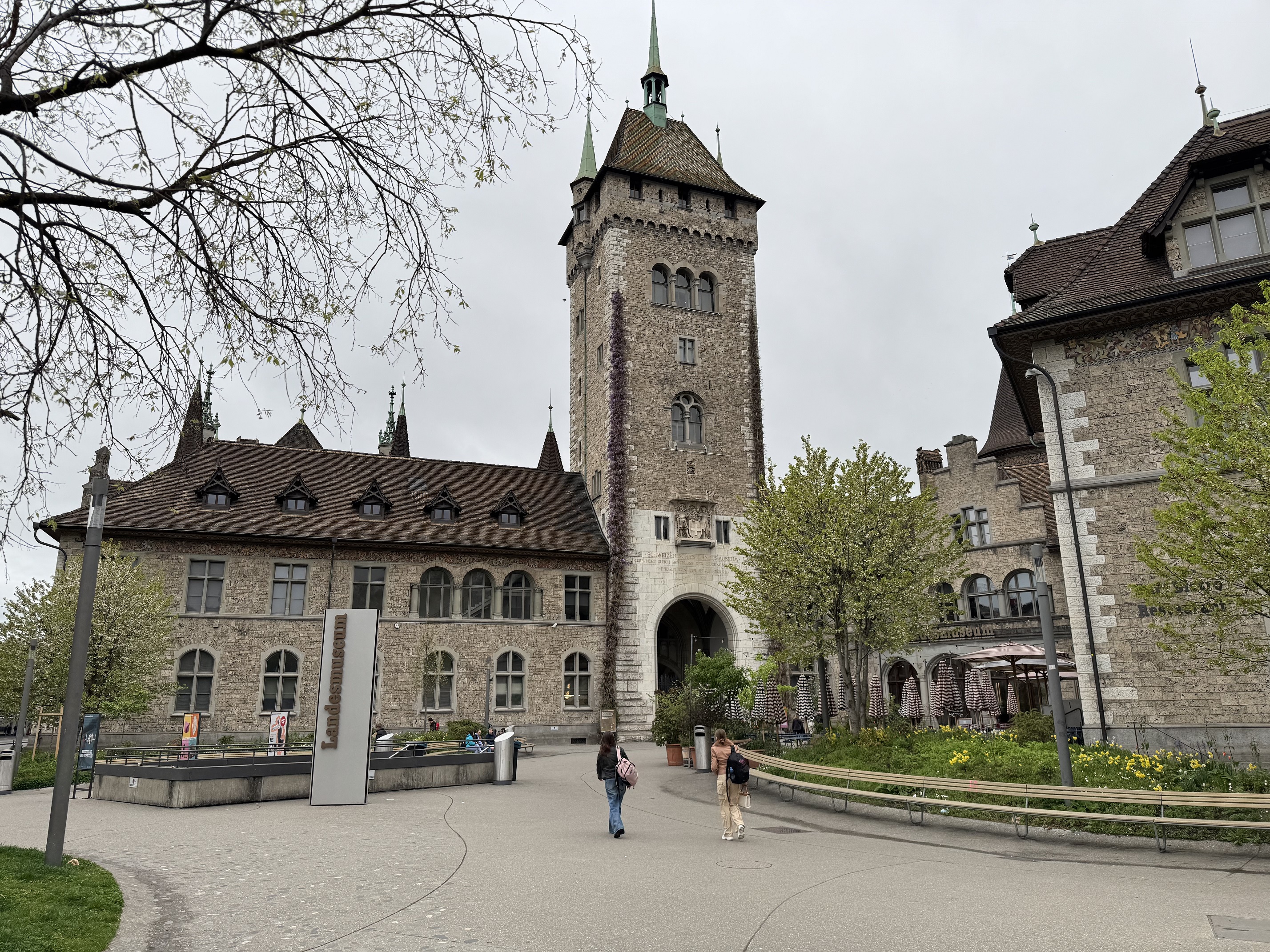 The National Museum is in a stately old mansion